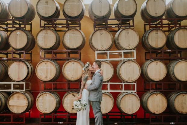 Whitney and Tyler's Newport Vineyard Wedding on The Newport Bride
