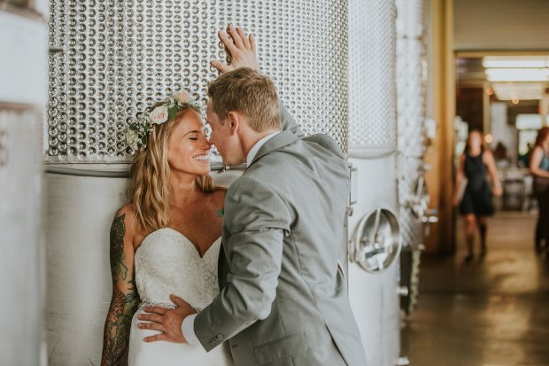 Whitney and Tyler's Newport Vineyard Wedding on The Newport Bride