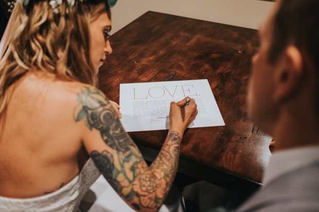 Whitney and Tyler's Newport Vineyard Wedding on The Newport Bride