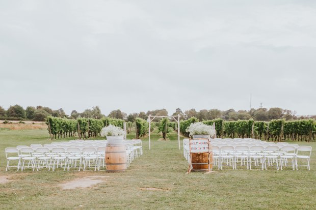 Whitney and Tyler's Newport Vineyard Wedding on The Newport Bride