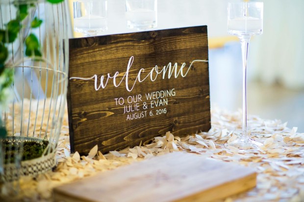 Julie and Evan's Ochre Court Wedding on The Newport Bride