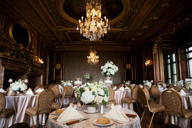 Julie and Evan's Ochre Court Wedding on The Newport Bride