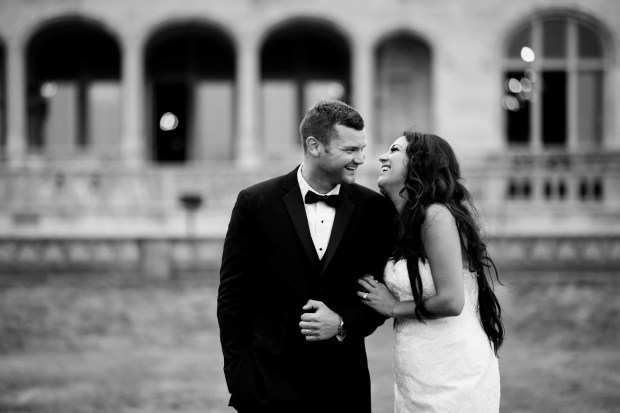 Julie and Evan's Ochre Court Wedding on The Newport Bride