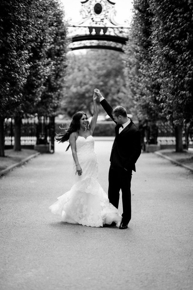 Julie and Evan's Ochre Court Wedding on The Newport Bride