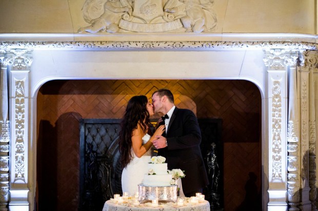 Julie and Evan's Ochre Court Wedding on The Newport Bride