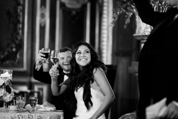 Julie and Evan's Ochre Court Wedding on The Newport Bride