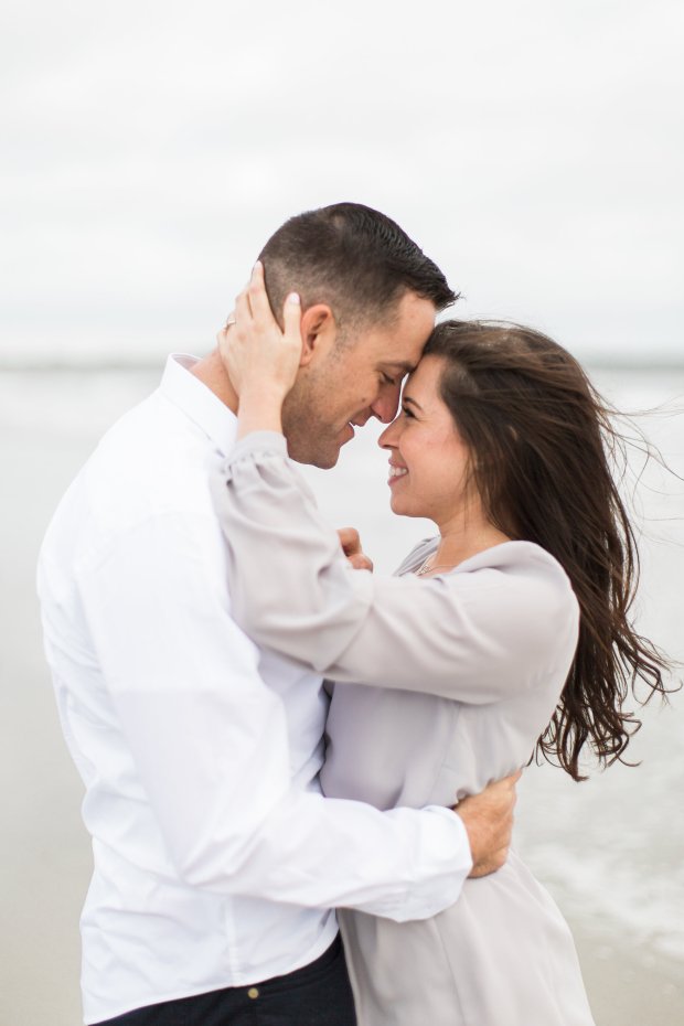 Brittany and Gary's Newport Rhode Island Engagement Photos on The Newport Bride