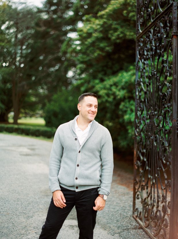 Brittany and Gary's Newport Rhode Island Engagement Photos on The Newport Bride