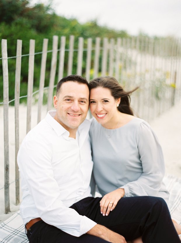 Brittany and Gary's Newport Rhode Island Engagement Photos on The Newport Bride