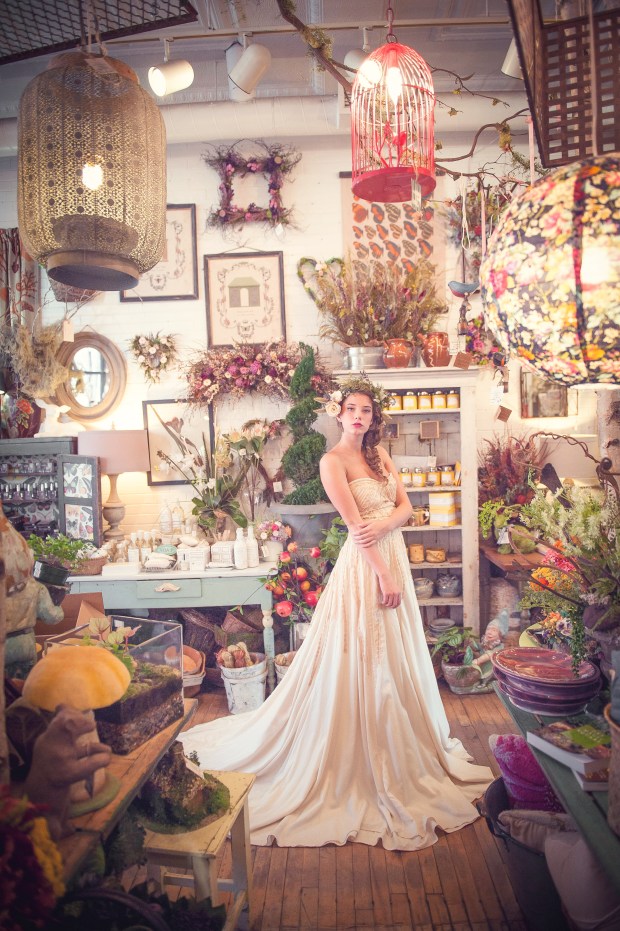 Interview with bridal designer Lindee Daniel on The Newport Bride