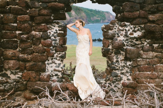 Interview with bridal designer Lindee Daniel on The Newport Bride