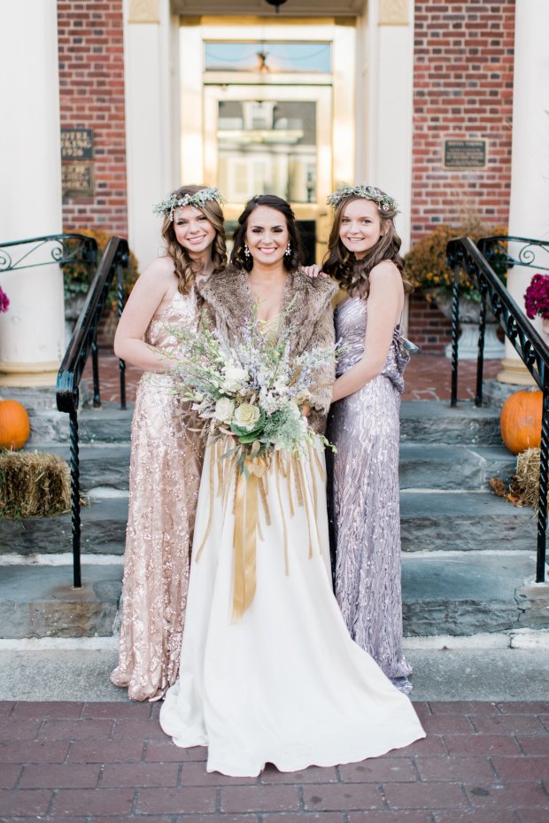 Silver and Gold Christmas By The Sea at Hotel Viking | The Newport Bride