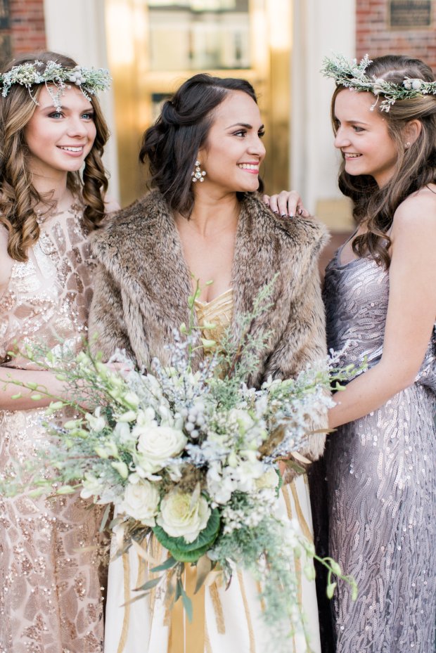 Silver and Gold Christmas By The Sea at Hotel Viking | The Newport Bride