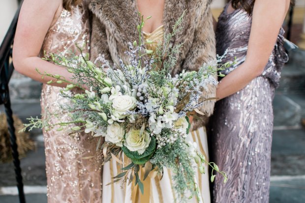 Silver and Gold Christmas By The Sea at Hotel Viking | The Newport Bride