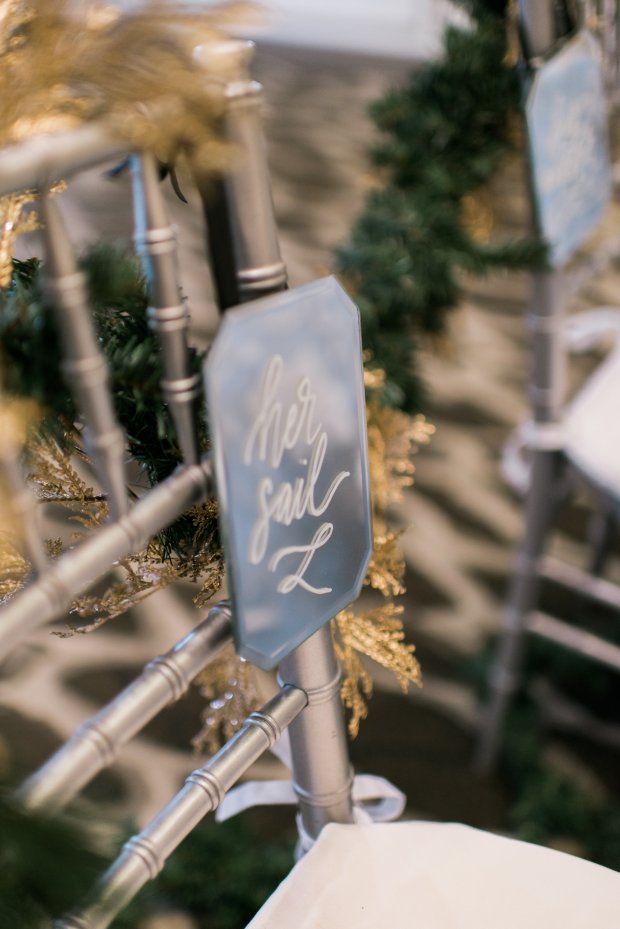 Silver and Gold Christmas By The Sea at Hotel Viking | The Newport Bride