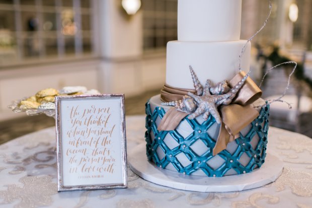 Silver and Gold Christmas By The Sea at Hotel Viking | The Newport Bride
