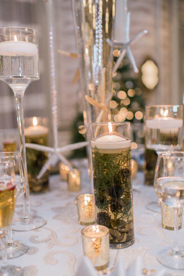 Silver and Gold Christmas By The Sea at Hotel Viking | The Newport Bride