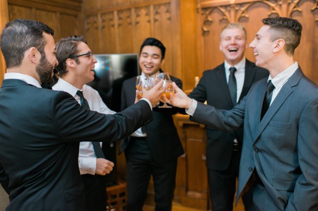 Silver and Gold Christmas By The Sea at Hotel Viking | The Newport Bride