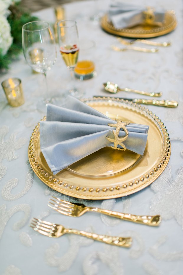 Silver and Gold Christmas By The Sea at Hotel Viking | The Newport Bride