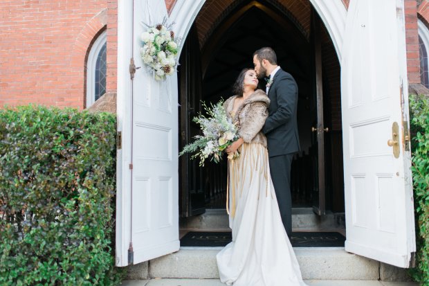 Silver and Gold Christmas By The Sea at Hotel Viking | The Newport Bride