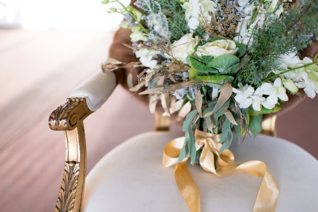 Silver and Gold Christmas By The Sea at Hotel Viking | The Newport Bride