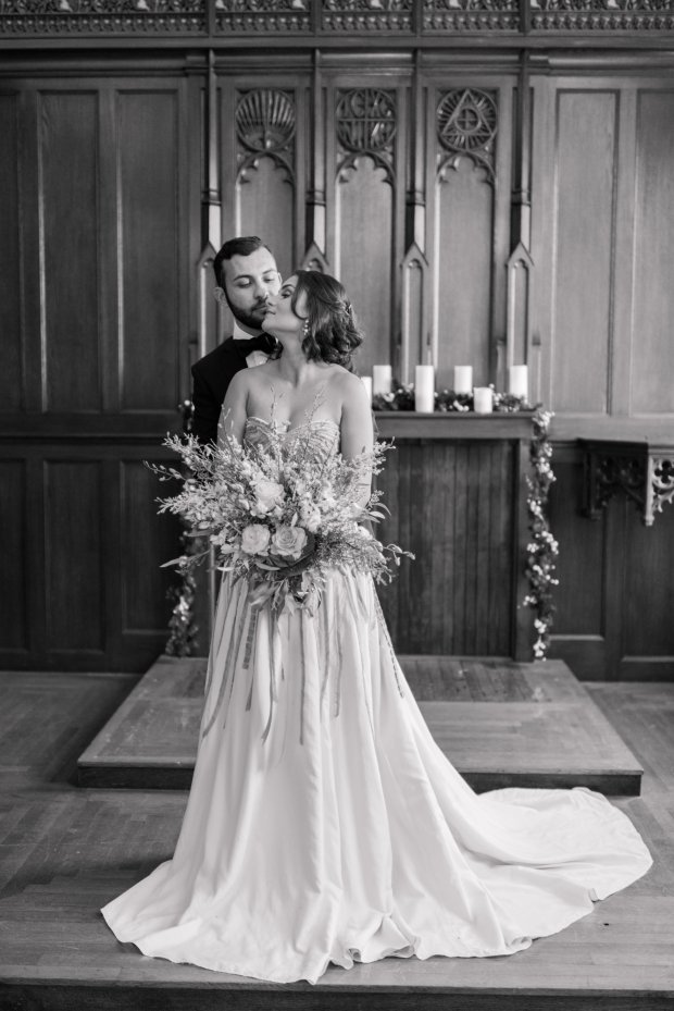 Silver and Gold Christmas By The Sea at Hotel Viking | The Newport Bride