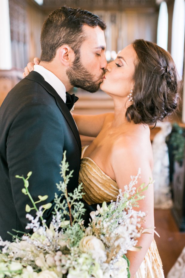 Silver and Gold Christmas By The Sea at Hotel Viking | The Newport Bride