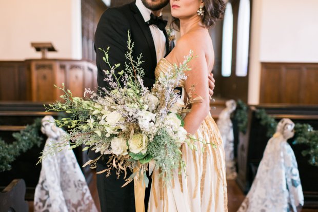 Silver and Gold Christmas By The Sea at Hotel Viking | The Newport Bride