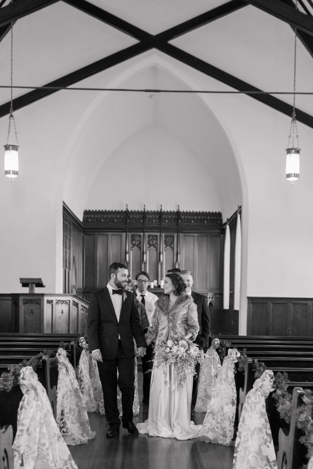 Silver and Gold Christmas By The Sea at Hotel Viking | The Newport Bride