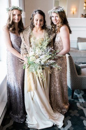 Silver and Gold Christmas By The Sea at Hotel Viking | The Newport Bride
