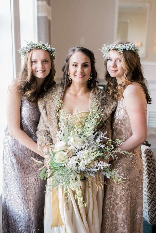 Silver and Gold Christmas By The Sea at Hotel Viking | The Newport Bride
