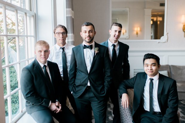 Silver and Gold Christmas By The Sea at Hotel Viking | The Newport Bride