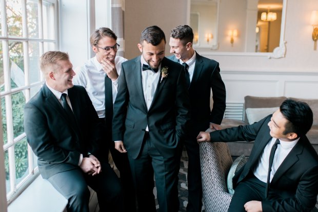 Silver and Gold Christmas By The Sea at Hotel Viking | The Newport Bride