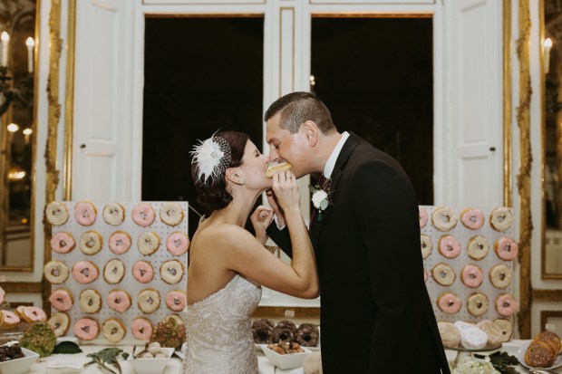 Missy and John's Ochre Court Wedding on The Newport Bride