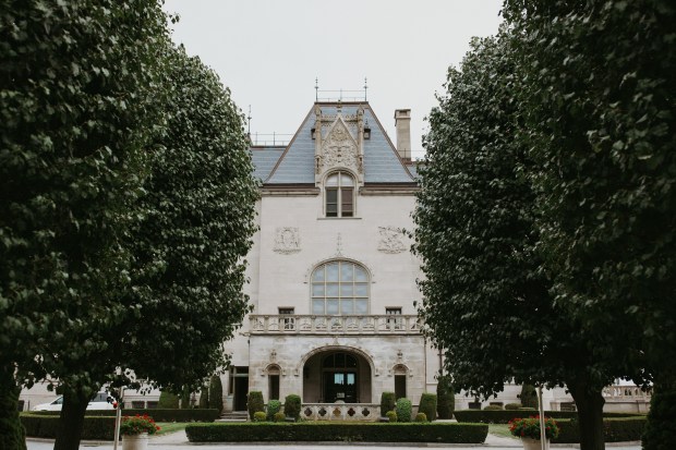 Missy and John's Ochre Court Wedding on The Newport Bride