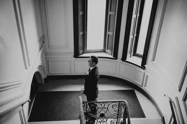 Missy and John's Ochre Court Wedding on The Newport Bride