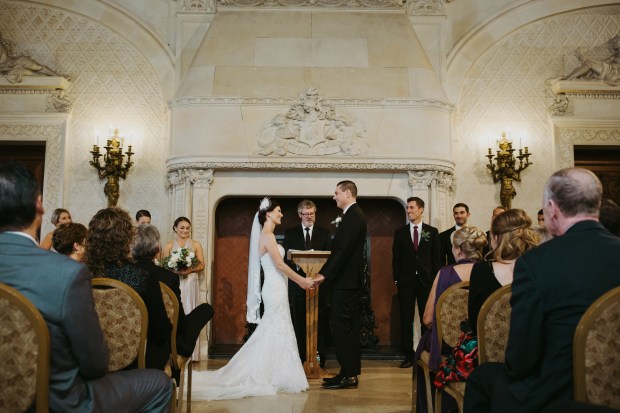 Missy and John's Ochre Court Wedding on The Newport Bride