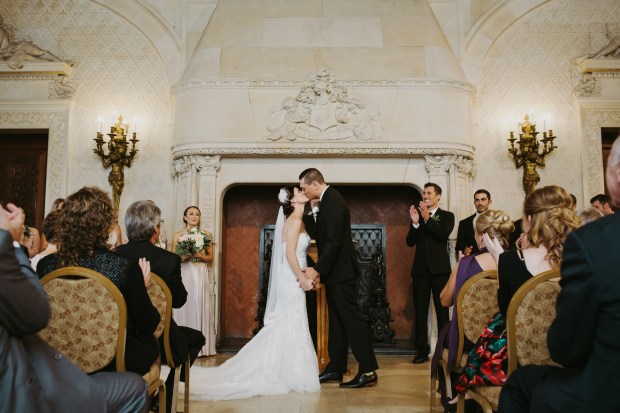 Missy and John's Ochre Court Wedding on The Newport Bride