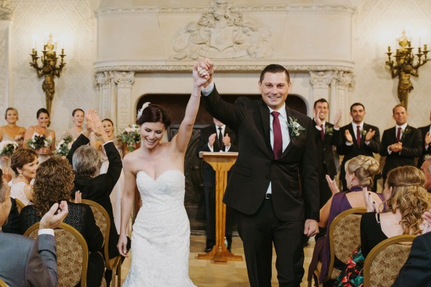 Missy and John's Ochre Court Wedding on The Newport Bride