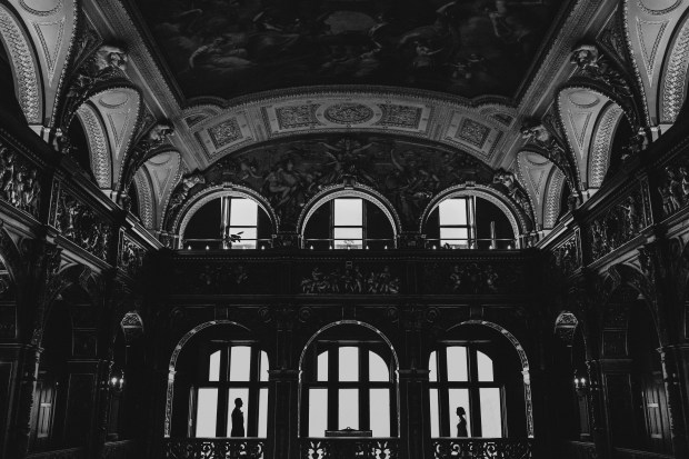 Missy and John's Ochre Court Wedding on The Newport Bride