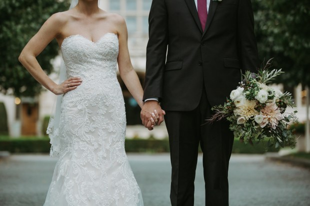 Missy and John's Ochre Court Wedding on The Newport Bride