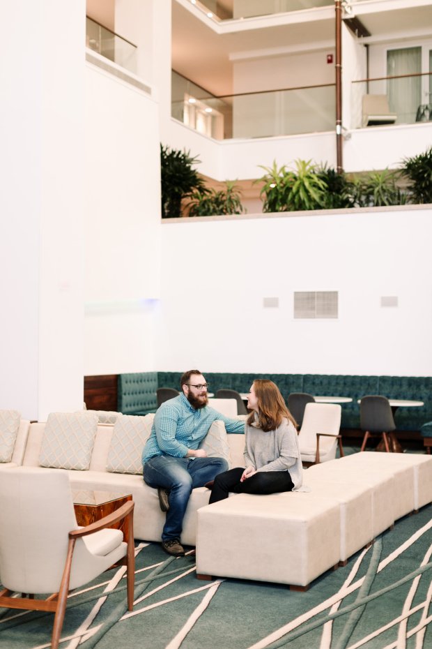 Julianna and Tyler's Newport Marriott Anniversary Photos on The Newport Bride