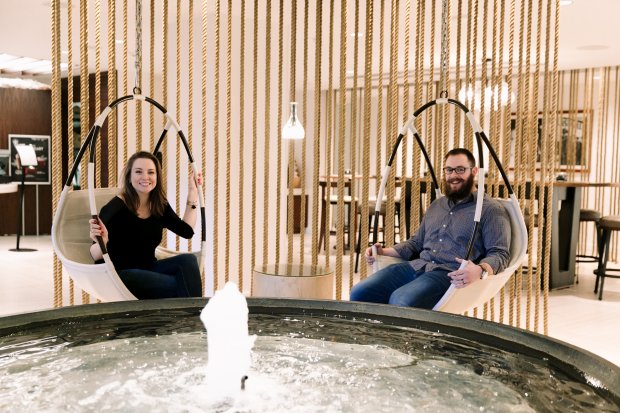 Julianna and Tyler's Newport Marriott Anniversary Photos on The Newport Bride