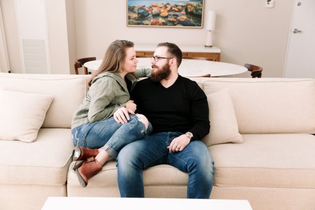 Julianna and Tyler's Newport Marriott Anniversary Photos on The Newport Bride