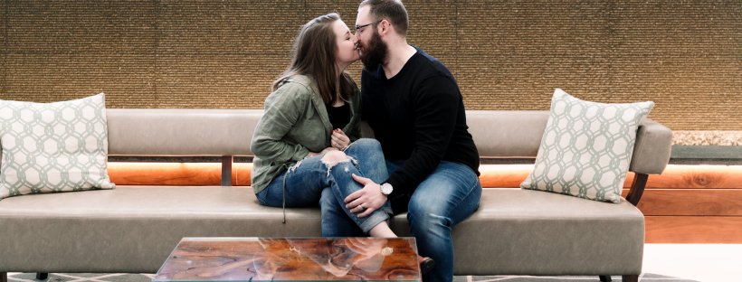 Julianna and Tyler's Anniversary Session at the Newport Marriott on The Newport Bride