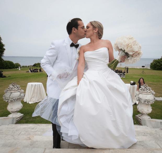 Danielle and Omer's Rosecliff Wedding | The Newport Bride