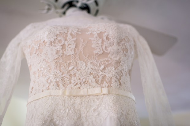 Kristina and Mike's Romantic Woodsy Wedding on The Newport Bride