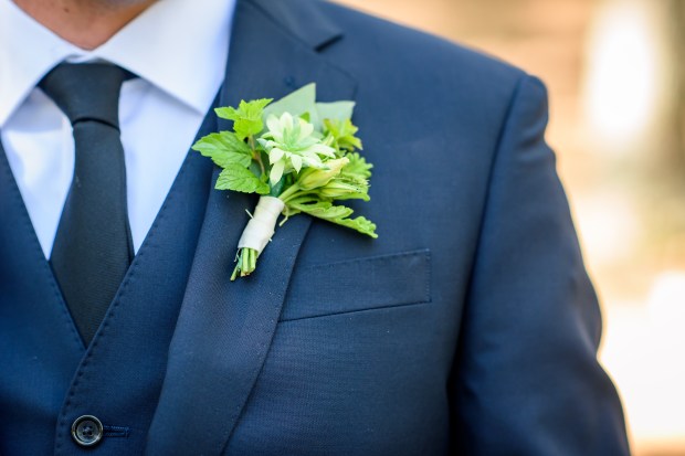 Kristina and Mike'd Romantic Woodsy Wedding