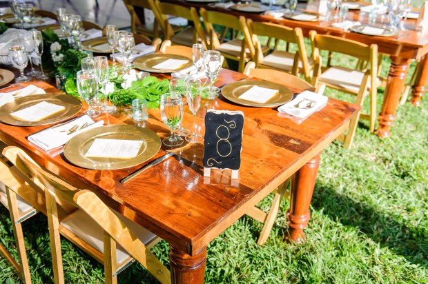 Kristina and Mike's Romantic Woodsy Wedding on The Newport Bride