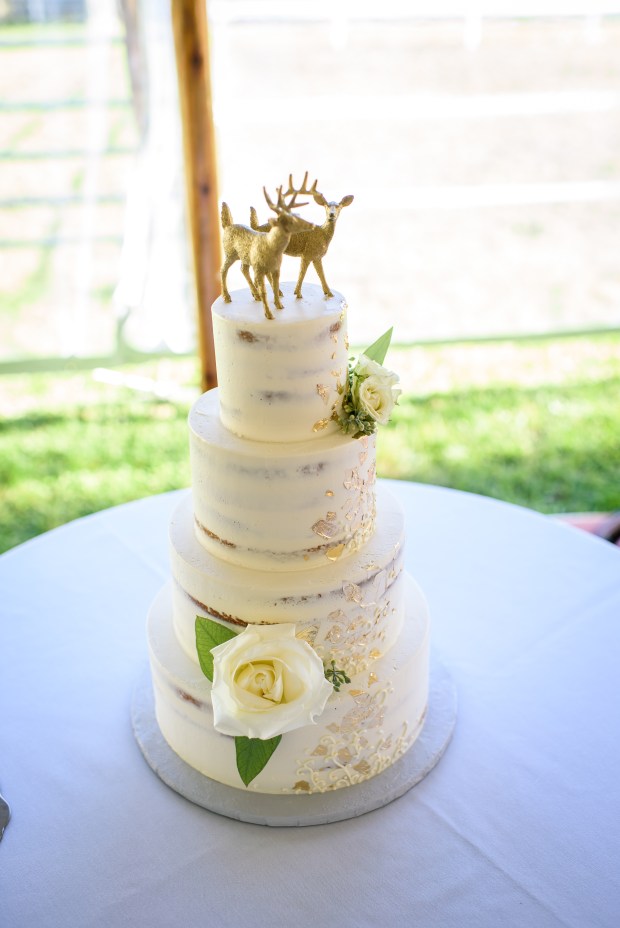 Kristina and Mike's Romantic Woodsy Wedding on The Newport Bride